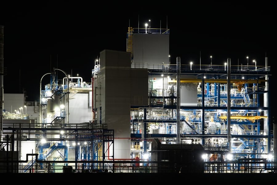 Industrial process plant